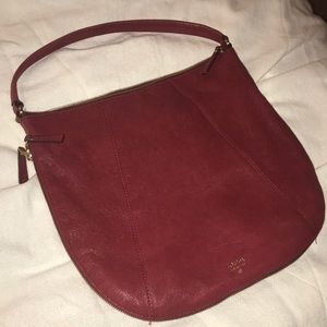 Fossil Red Purse